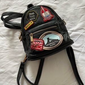Black mini bag from Aldo. Wore twice